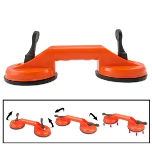 11.5cm Double Suction Cup Dent Puller for Laptop Tv Glass Repair