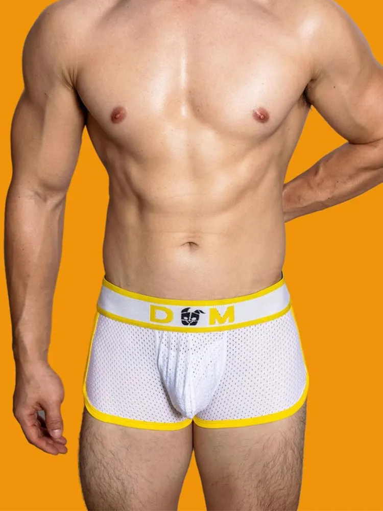 2 Pack Men's Fashionable Low-Rise Zipper Trunks