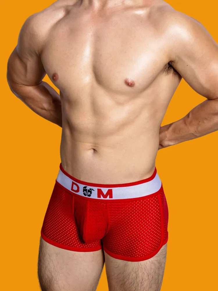 2 Pack Men's Fashionable Low-Rise Zipper Trunks