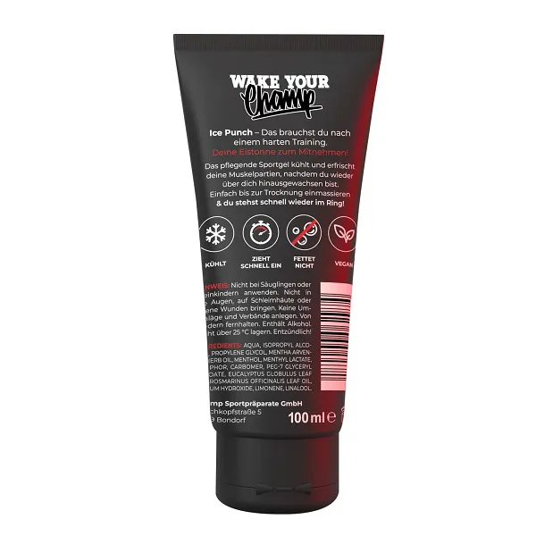 Champ Ice Punch Gel 100ml 5 x Bundle