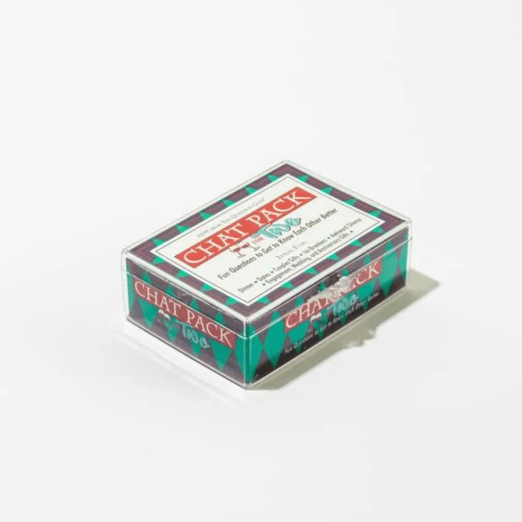 Chat Pack for Two: Conversation Starter Card Game