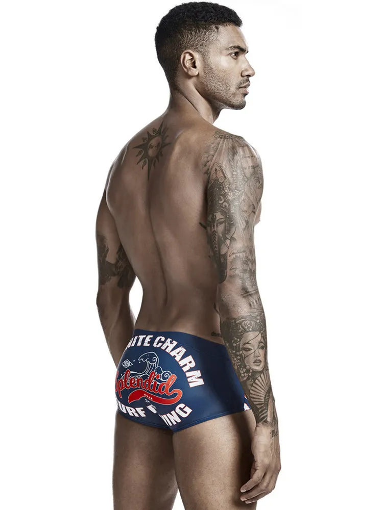 Colorful Quick Dry Swimming Briefs for Men