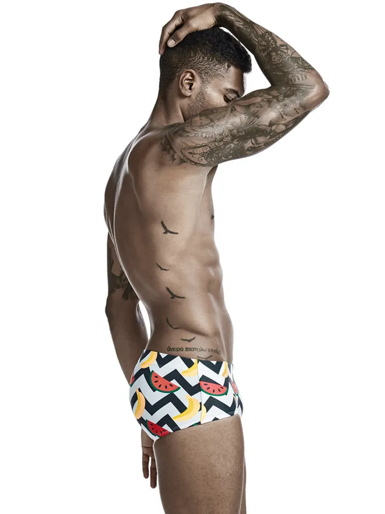 Colorful Quick Dry Swimming Briefs for Men