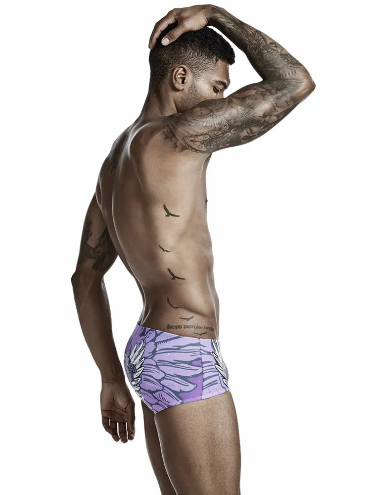 Colorful Quick Dry Swimming Briefs for Men