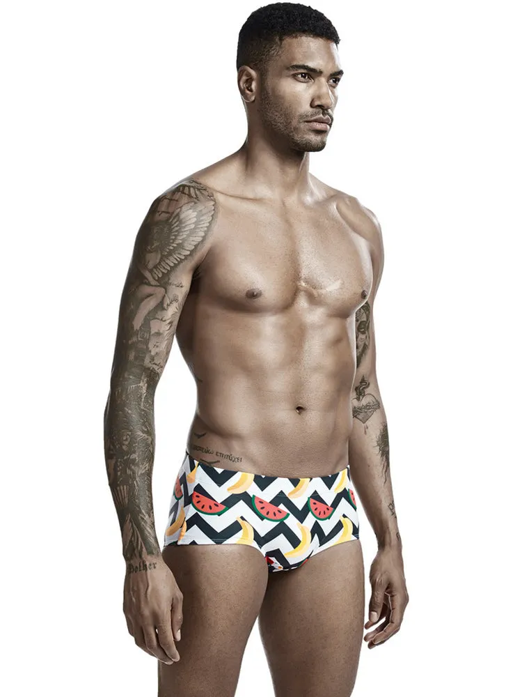 Colorful Quick Dry Swimming Briefs for Men