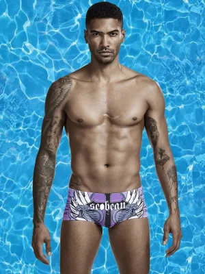 Colorful Quick Dry Swimming Briefs for Men