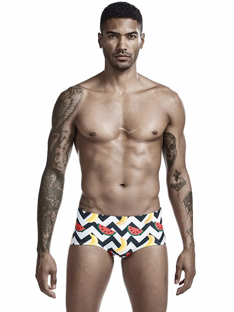 Colorful Quick Dry Swimming Briefs for Men