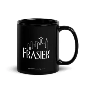 Frasier Logo Black Mug