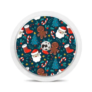 Freestyle Libre 1 & 2 sensor sticker: All about Christmas