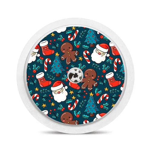 Freestyle Libre 1 & 2 sensor sticker: All about Christmas