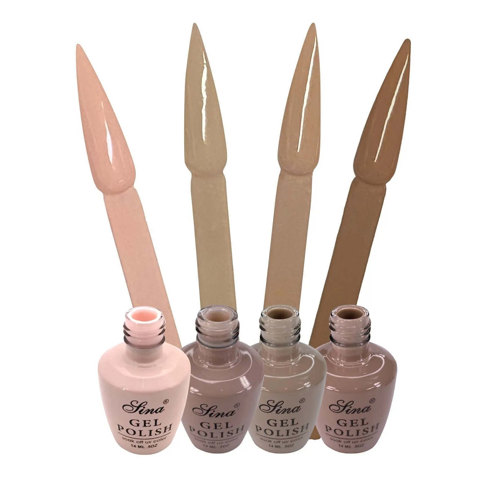 Gel Polish Collection 4 Colours SINA