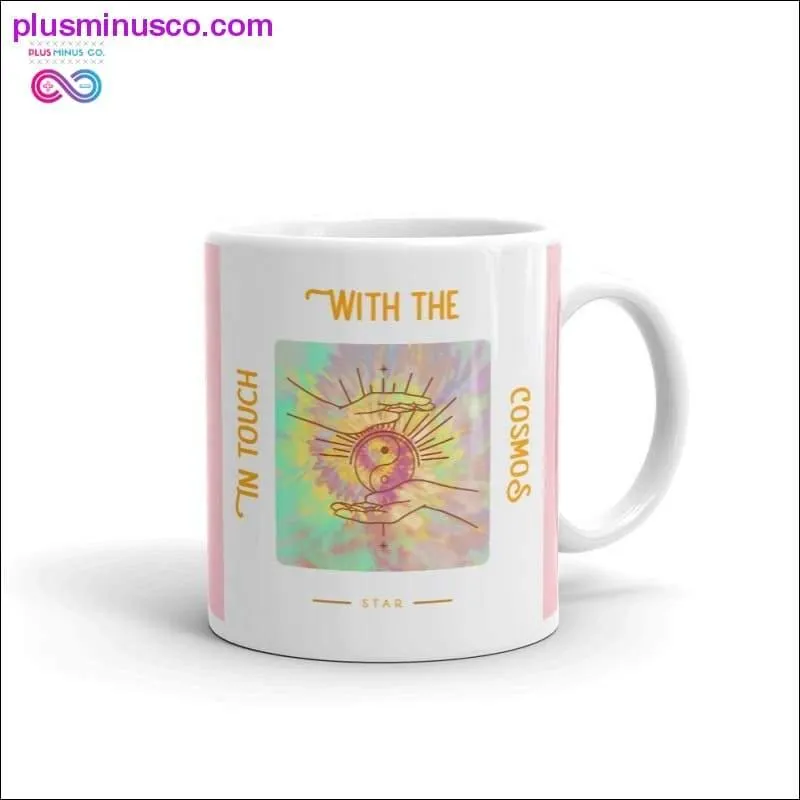 In touch with Cosmos Yin Yang Mug