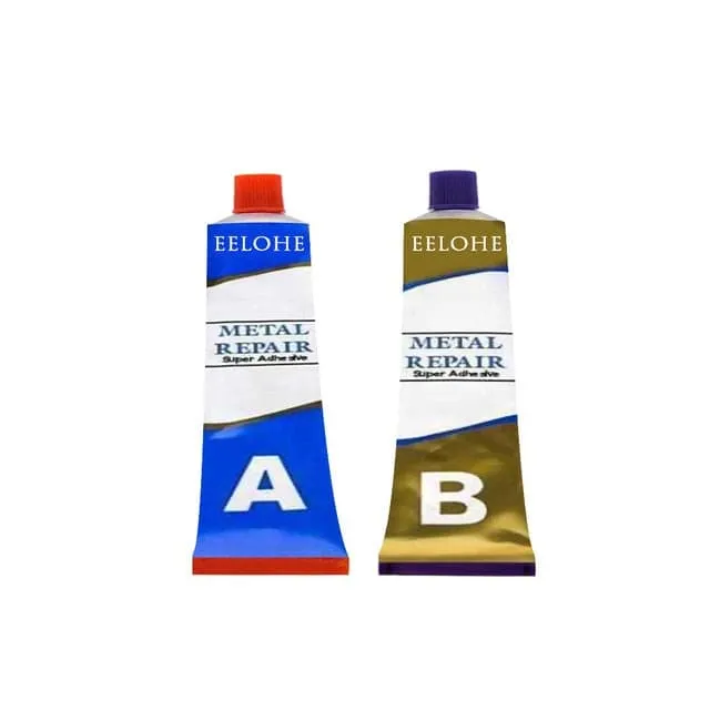 Magic Repair Glue AB Metal Cast Iron Repairing Adhesive Heat Resistance Cold Weld Metal Repair Adhesive Agent Caster Glue