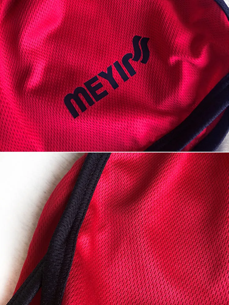 Men's Quick Dry Mesh Elastic Drawstring Shorts