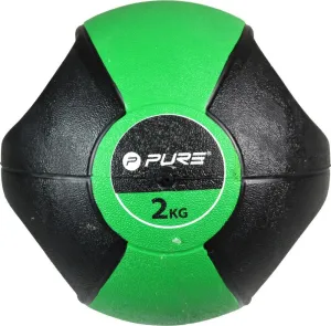 Pure 2Improve Medicine ball with handles Medicine Ball 2kg P2I201980 265969 green-black