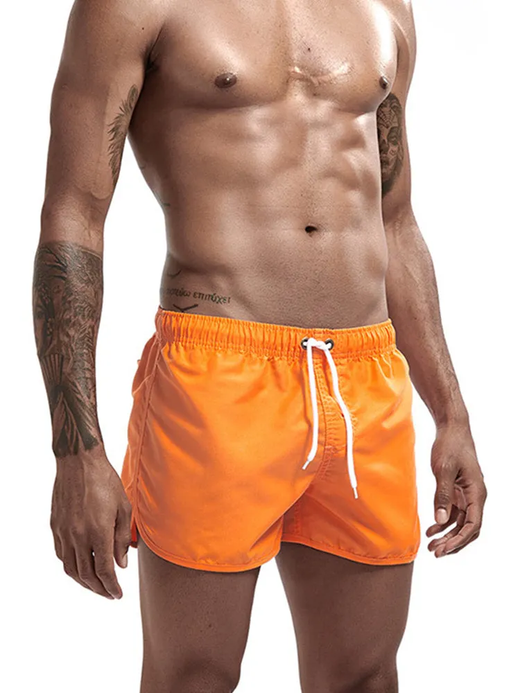 Quick Dry Beach Shorts with Drawstring