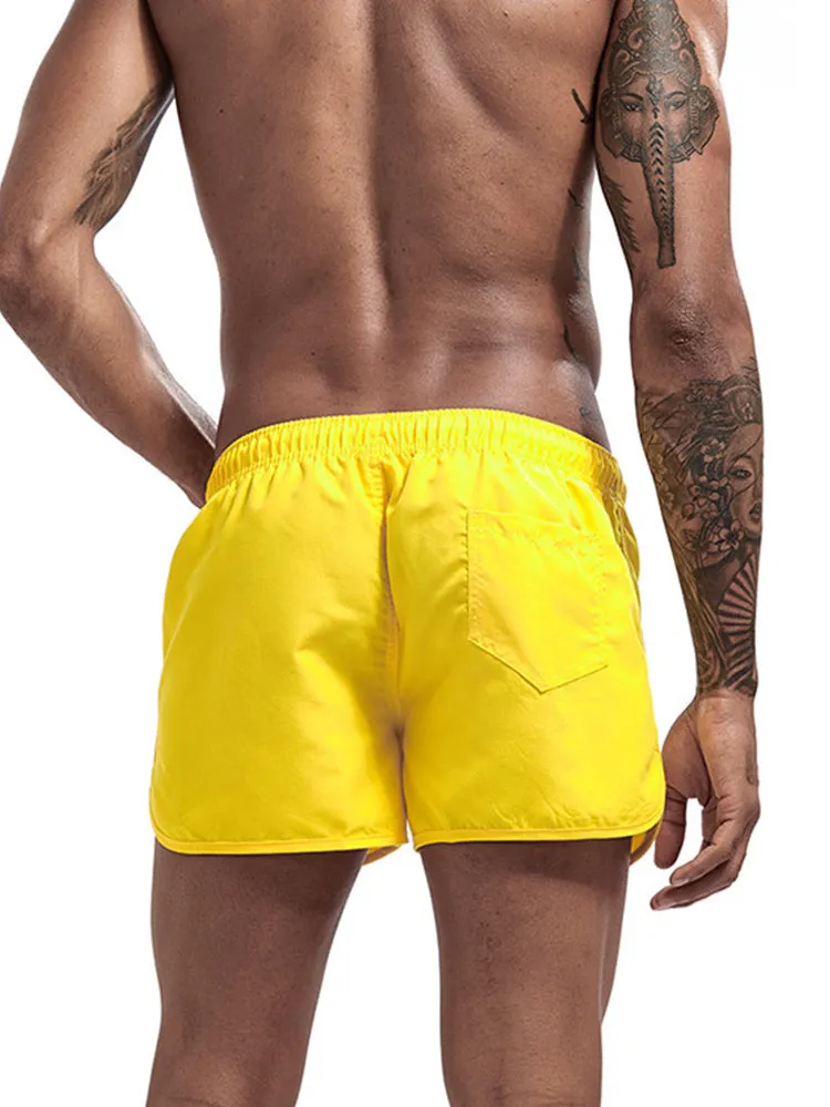 Quick Dry Beach Shorts with Drawstring