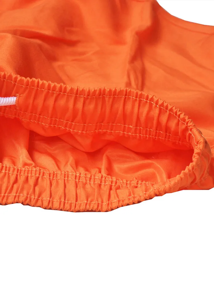 Quick Dry Beach Shorts with Drawstring