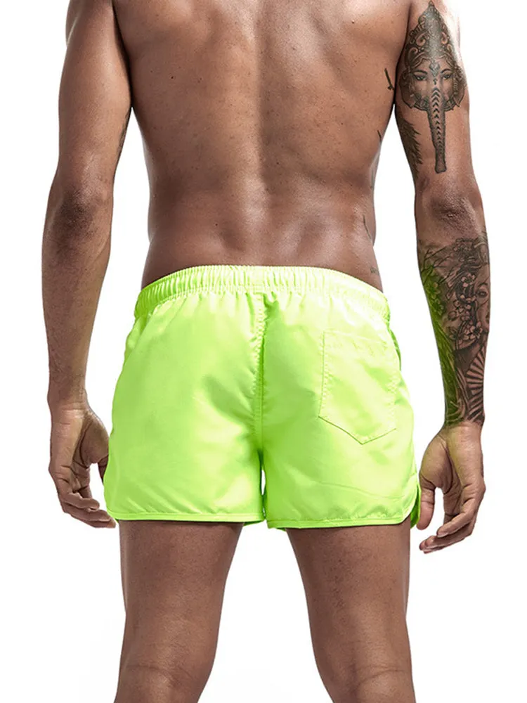 Quick Dry Beach Shorts with Drawstring