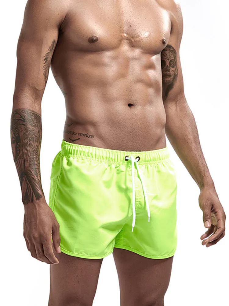Quick Dry Beach Shorts with Drawstring