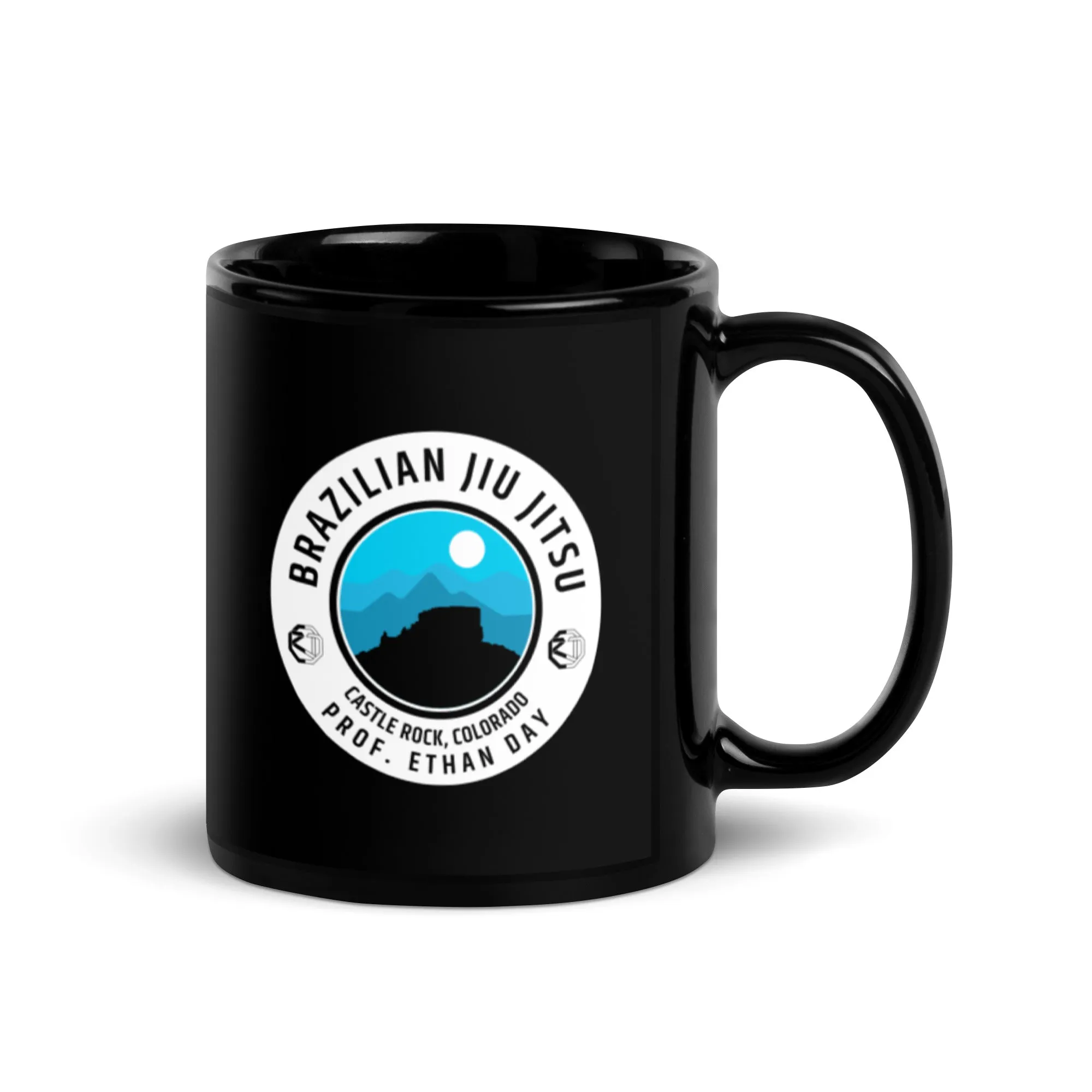 RTA COLORADO Black Glossy Mug