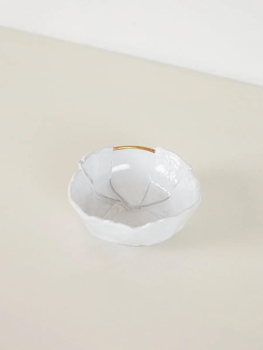 Sacai Mini Patchwork Bowl - Golden Edging