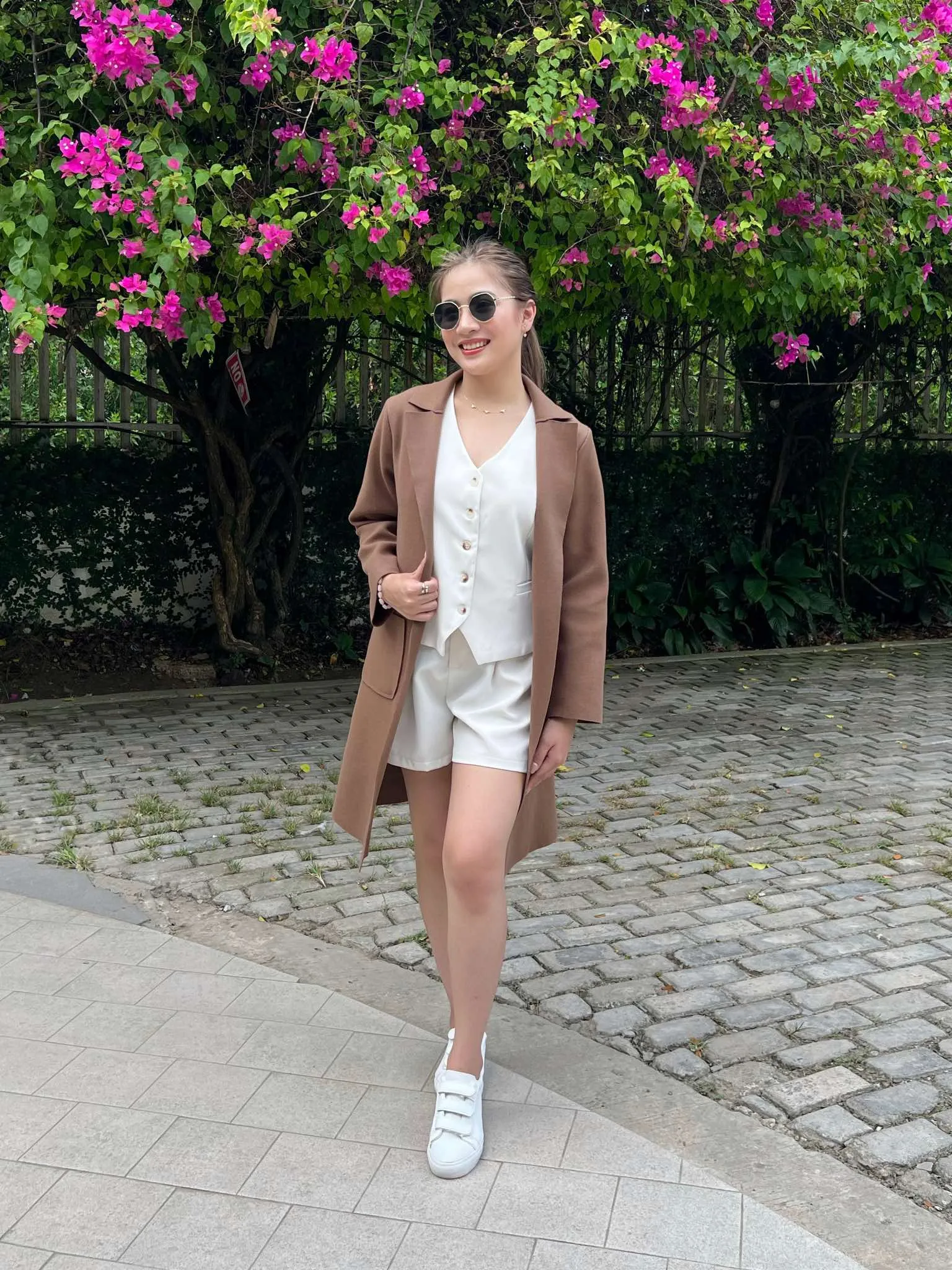 Sansa Trench Coat Top