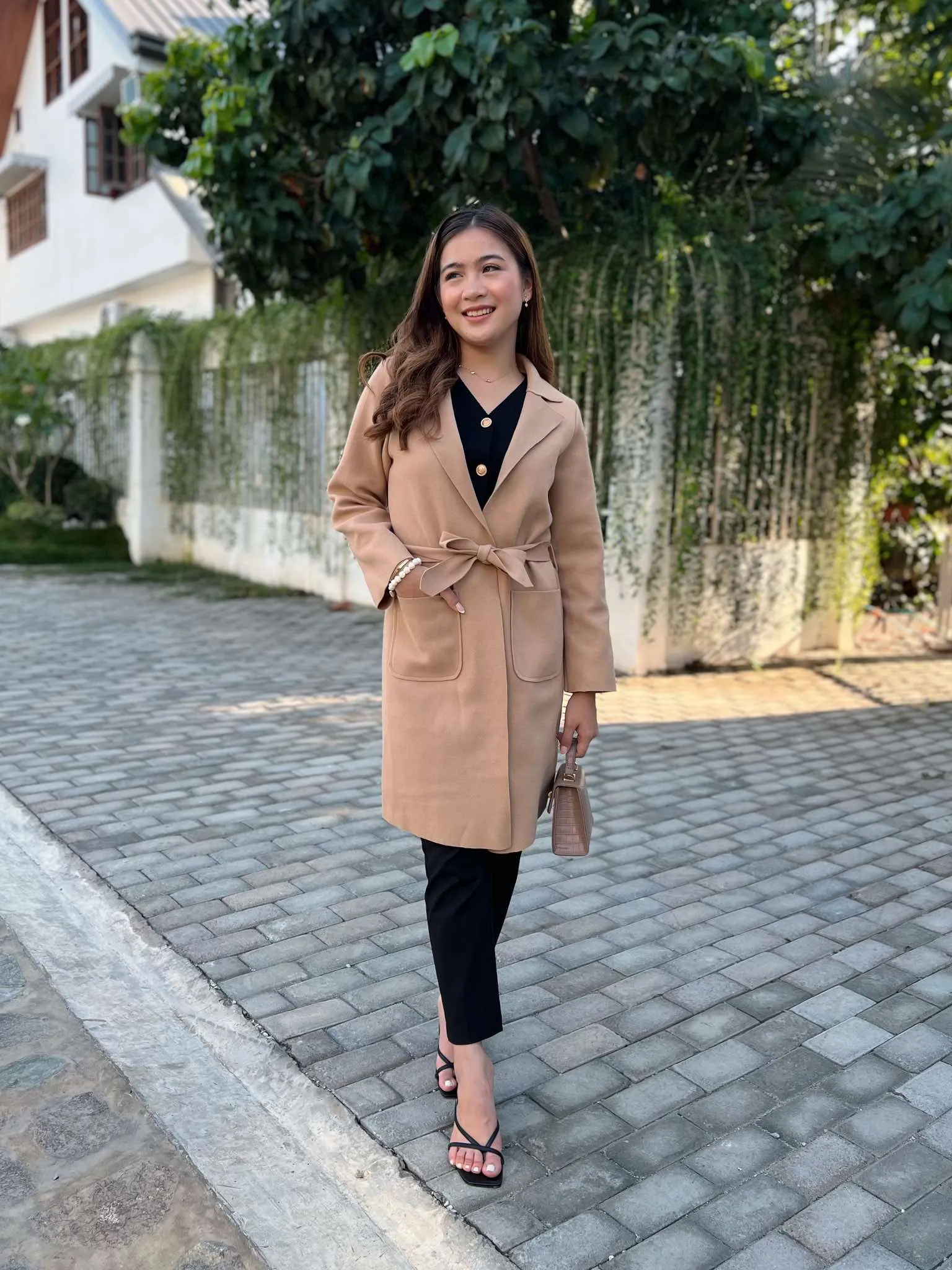 Sansa Trench Coat Top