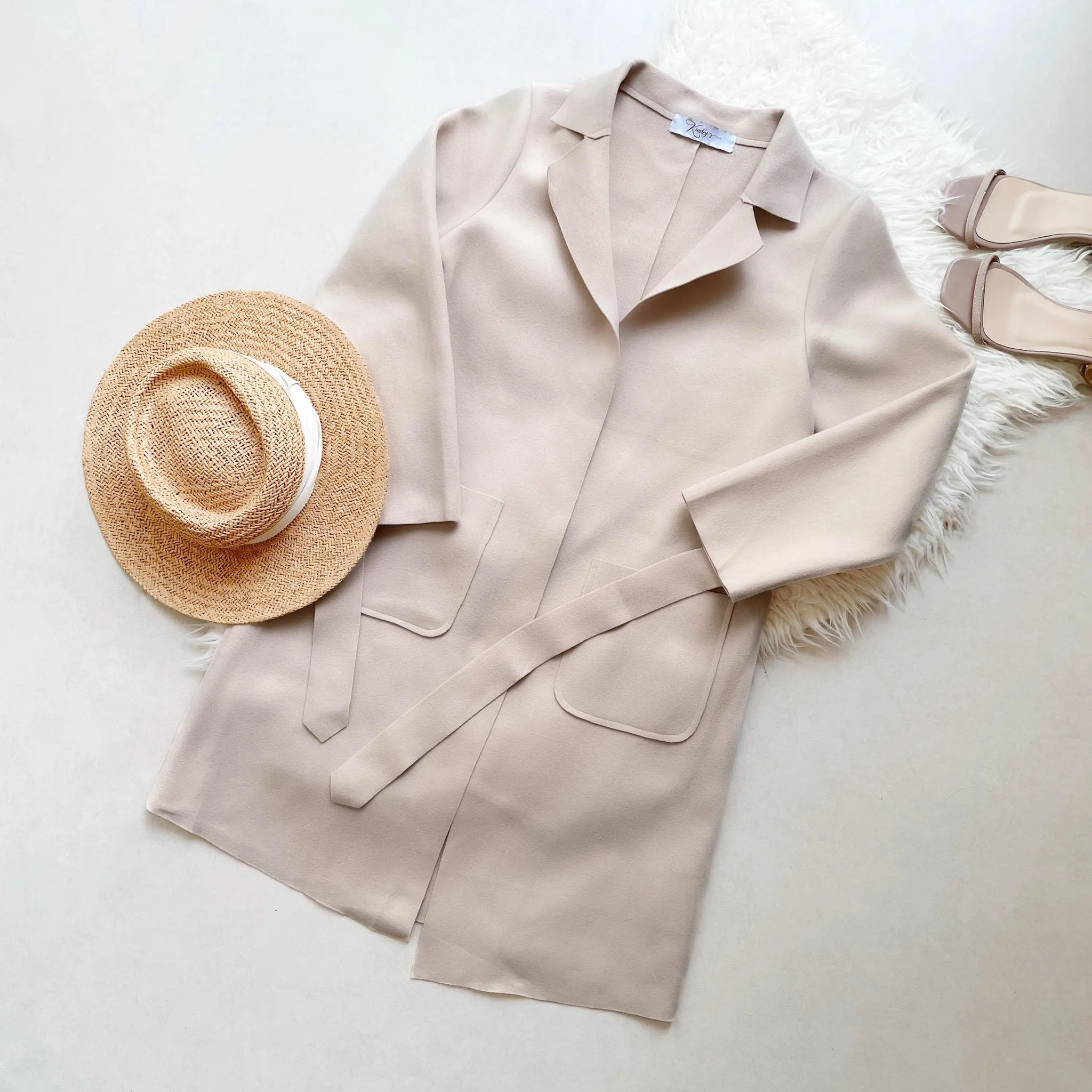 Sansa Trench Coat Top