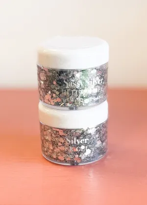 Sassy Silver Face Glitter