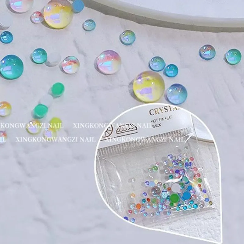 Shiny Bubble Rhinestone Nail Jewel Crystals
