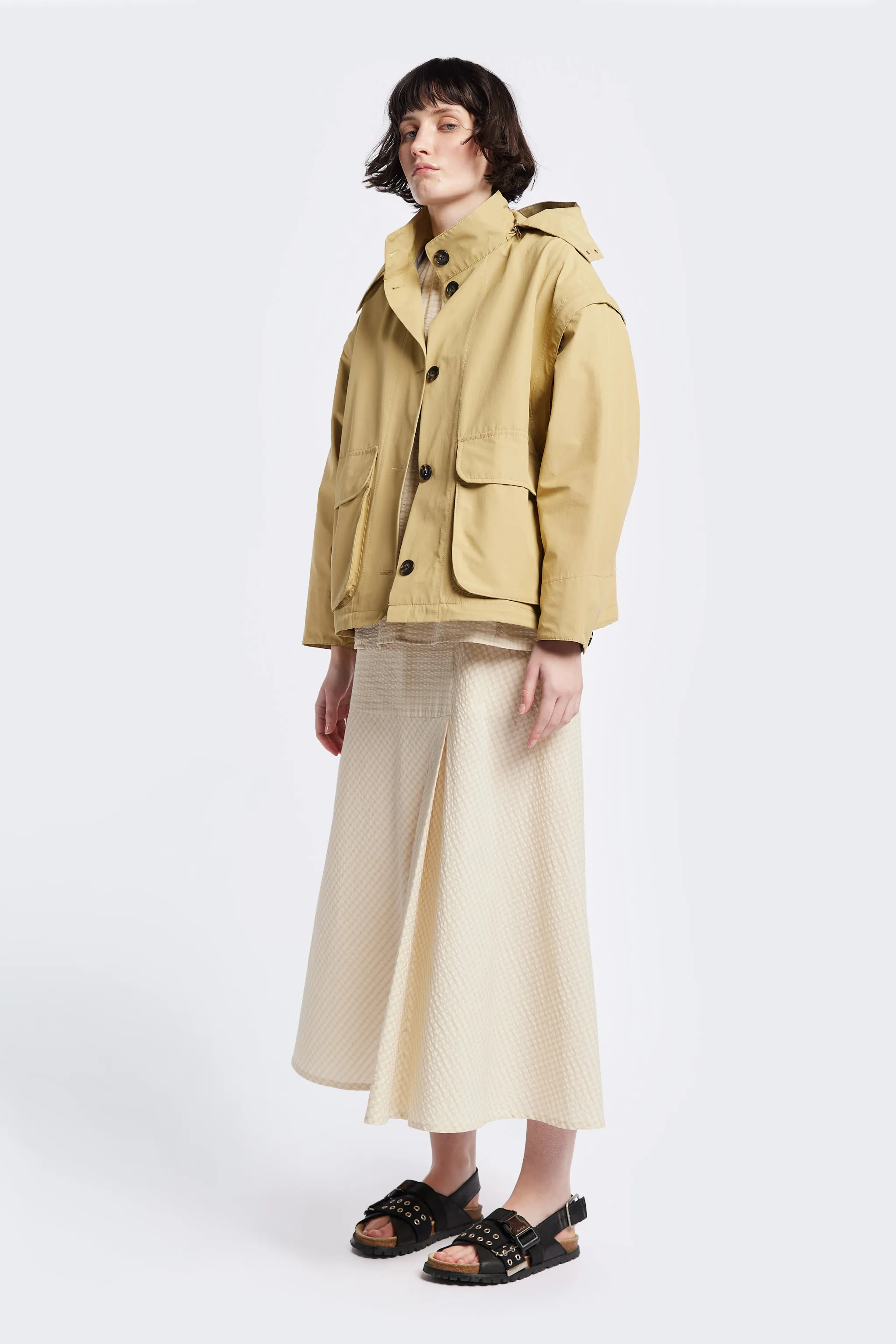 Vulcan Zip Coat Sand