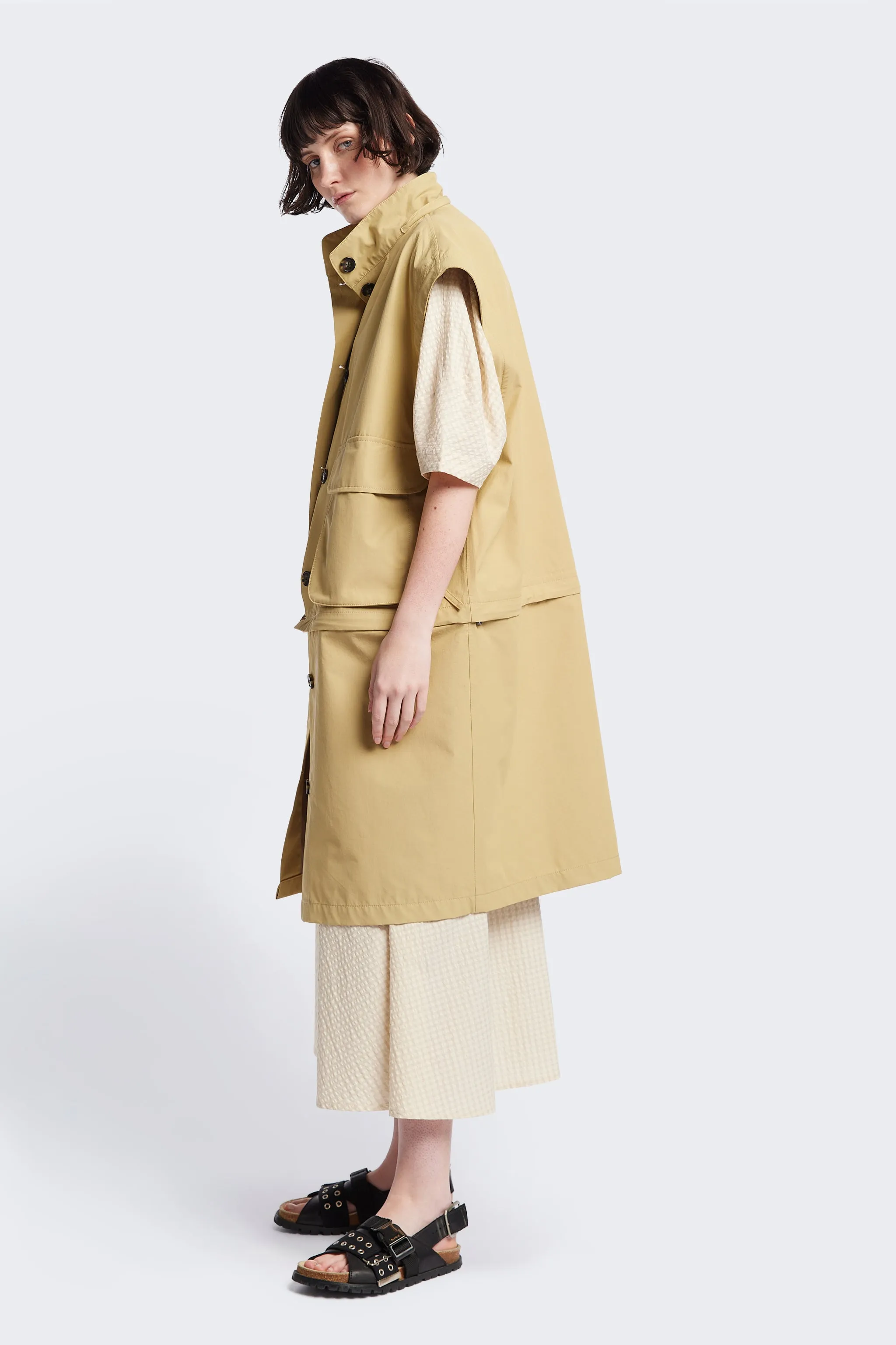 Vulcan Zip Coat Sand